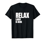 Relax Larry Is Here Popular Birth Names Larry Costume T-Shirt