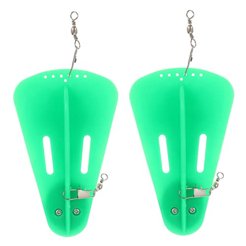 NAMOARLY 2pcs Dive Boards for Trolling Stylish Dive Board Ocean Fishing Accessories Fishing Supplies Kit