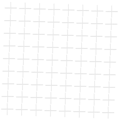 LIFKOME 500pezzi Distanziatori Per Piastrelle Forma Croce Distanziatori Per Pavimenti Convenienti Livellatori Per Piastrelle in Ceramica Clip Livellamento Per