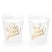 xo, Fetti She Said Yaaas Bachelorette Party + Bridal Shower Cups w/ Bonus I Said Yaaas Style - 16 Count, 16 Oz. | Engagement Party Decoration Bride to Be Gift