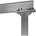 Vestil AHA-2-10-12 Aluminum Adjustable Height Gantry Crane with Glass Filled Nylon Casters 10 Ft. x 8 Ft. 2000 Lb. Capacity Silver