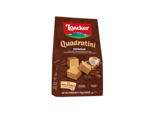 Image of Loacker Quadratini Espresso Wafer, 110g