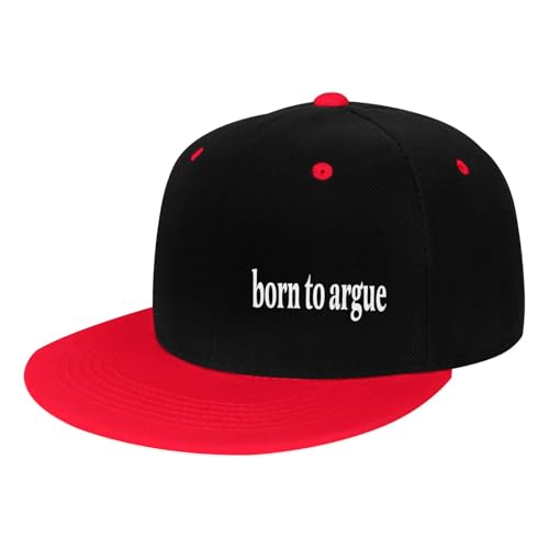 Born to Argue Kids Trucker Baseball Cap Golf Sun Toddler Hat for Boys & Girls