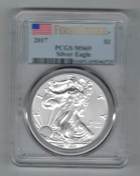 2017 American Silver Eagle 1 OZ. Coin $1 MS69 PCGS