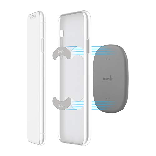 Moshi SnapTo Magnetic Wall Mount only Compatible Cases (iGlaze/Altra/Vesta for iPhone Xs Max and iPhone XR)