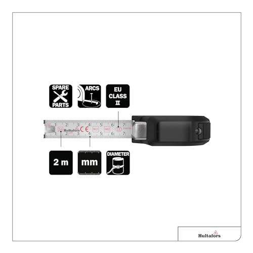 Talmeter tape measure 2 metres I Hultafors I Accuracy class II I Made in EU I 7-in-1 tape measure with unique measuring and marking function I 359103 4 Talmeter tape measure 2 metres I Hultafors I Accuracy class II I Made in EU I 7-in-1 tape measure with unique measuring and marking function I 359103 - Image 4