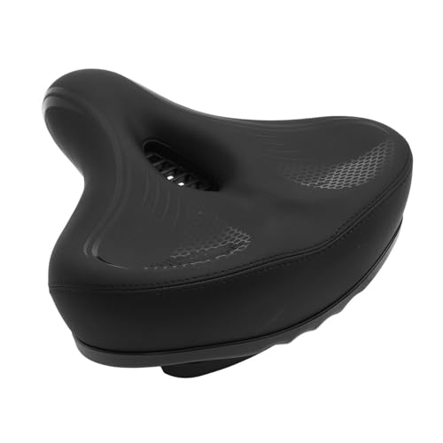 Selle velo confortable en cuir PU et mousse de qualite pour route