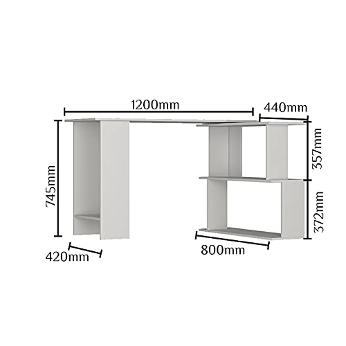 Escrivaninha Tampo Giratório Nova Mobile Montana