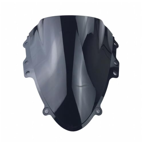 Bulle double bulle GSXR 750 K4 noire pour stopper les turbulences sur le casque