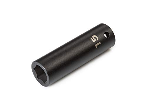 Image of TEKTON 1 /2 Inch Drive x 15 mm Deep 6-Point Impact Socket | SID23115