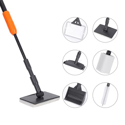 Grattoir à algues et kit d'outils de nettoyage d'aquarium complet - 4