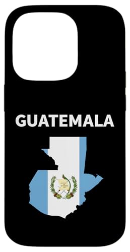 Guatemala National Flag Map Silhouette �X�}�z�P�[�X iPhone 14 Pro �p