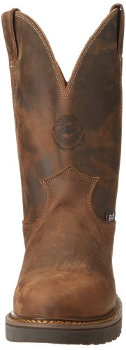 Justin Original Work Boots U.S.A. Men's J-Max 11" Pull-On Boot,Rugged Bay Gaucho,12 2E US