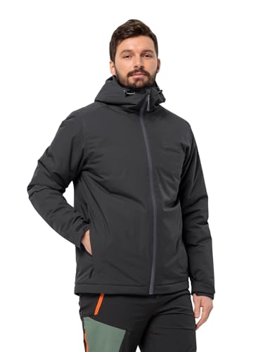 Jack Wolfskin Herren Wisper Ins Jkt M Jacket, Schwarz, S EU