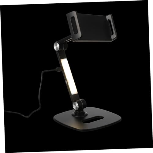 Support pour tablette et smartphone SHINEOFI réglable en aluminium avec socle LED stable