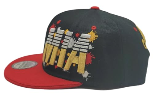 Gorra Snapback Miami New Leader Tornado Negra y Roja miniatura 5
