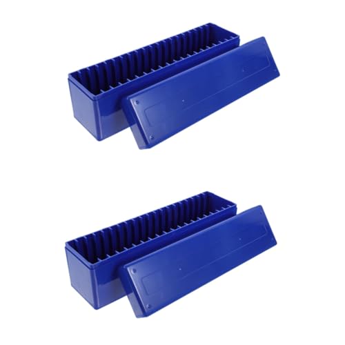 Lurrose 2pcs caja organizadora para coleccionistas miniatura 1