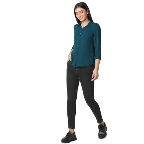 Image of Spykar Women's Regular Fit Shirts