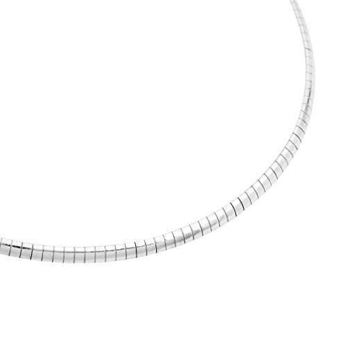Edforce Stainless Steel Italian Omega Chain Necklace2