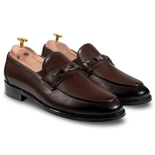 Legacy Loafer Shoes for Men – Timeless Leather, Elegant Year-Round Footwear | Premium Leather Loafers | Comfortable & Versatile Formal and Casual Footwear