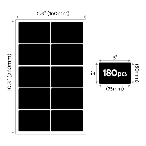 JIEHENG-180Pcs-Chalkboard-Labels-for-Jars-Waterproof-Reusable-Blackboard-Stickers-with-1-Liquid-Chalk-Markers-Kitchen-Organization-Labels-Removable-Black-Rectangle