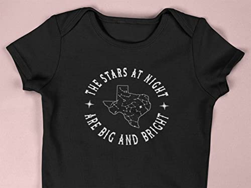 Pop Threads Texas Stars at Night are Big and Bright Song Infant Baby Boy Girl Bodysuit3