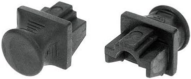 Ultra Spec Cables RJ45 Jack Snap-in Dust Cover, Inside Jack - 10 Pack