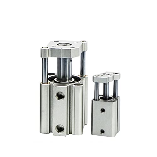 Cilindro neumático doble efecto CQMB40 de carrera compacta 5