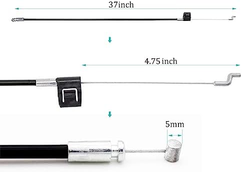Universal Recliner Release Cable Replacement Part, Fits Ashley, Lazy Boy and Most Recliner Sofa Brand