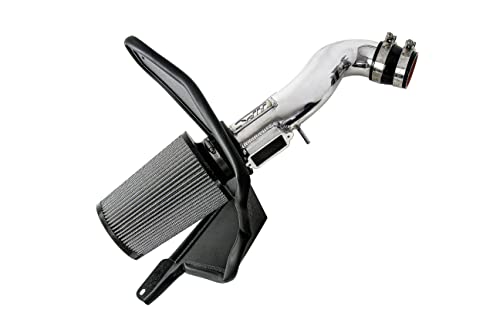 Hps Performance Polish Air Intake Kit With Heat Shield Cool Ram Compatible For 1998-2000 Lexus Gs300 3.0L 2Jz-Ge, 827-705P #TOP14