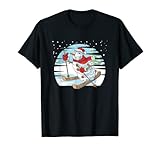 Photo Gallery pupazzo di neve sci babbo natale natale regalo maglietta Photo Gallery pupazzo di neve sci babbo natale natale regalo maglietta