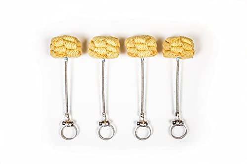 FIRE MECCA Quicksilver Fire Wicks - Fire Hoop Quick-Attach Wicks, Compatible of Hulahoops (5) Fire Wicks