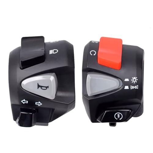Interrupteur de guidon moto pour reparer vos boutons casses de clignotant et antibrouillard