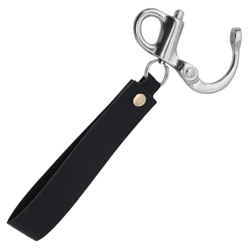 Stainless Steel Fixed Shackle | Stainless Steel Shackle Lanyard For Rigging | Firefighter, Automatic Fighter Accessory For Professional Or Enthusiast