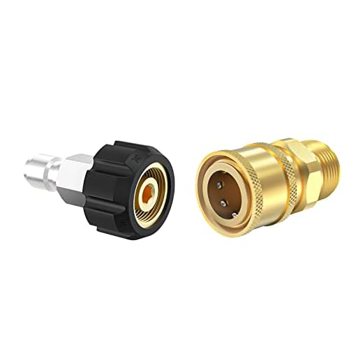 Twinkle Star M22 to 3/8" Pressure Washer Adapter