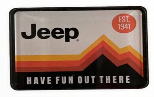 Jeep Have Fun Out There Magnet - Cruise Door Decorations -
