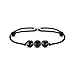 Produktbild THOMAS SABO Unisex Armband Bead schwarz 925 Sterlingsilber A2077-811-11-L22V