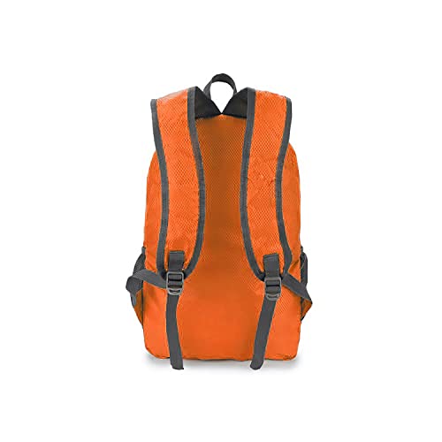 Mountop Outdoor Lightweight Foldable Water Resistant Backpack For Travel Hiking Riding - Orange #TOP6