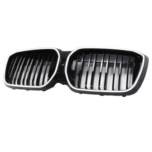 Calandre avant noire ABS double lame pour BMW IX3 G08 LCI 2022-2024