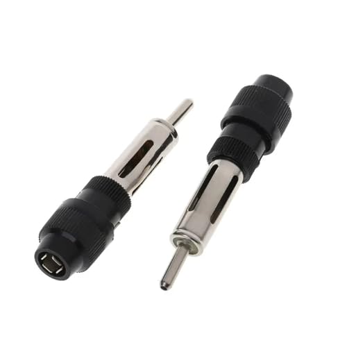 IMBROS Male Car Auto Rad1o Steoro Aerial Antenna Plug Repair Adapter Connector Plastic Handle DIY Aerial Adapter Socket