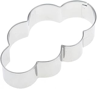 Reland Sun 1pcs Cookie Cutter Cloud-shape Fondant Chocolate Biscuit Mold Cookie Stamp Stainless Steel Bakeware Tools