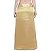 ABN Fashion Adjustable Women Saree Petticoat Satin Silk Underskirt Lining Women Sari Wrap Beige