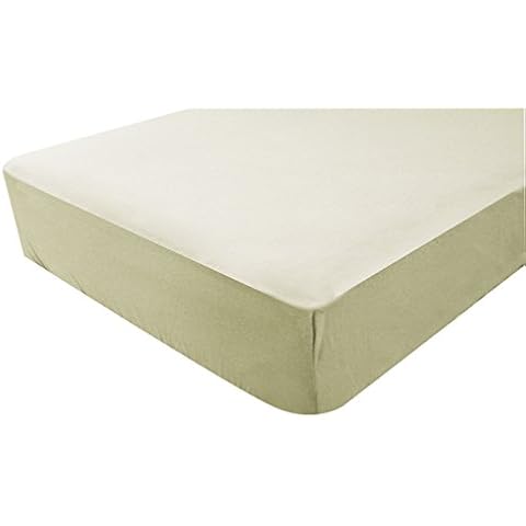 DOMIVA Jersey Fitted Sheet Nougat 40 x 80 1 Unit Cover