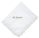 * CUIDAMOS EL DETALLE: Los pañuelos bautismales cuentan con una calidad excepcional. Están confeccionadas con los mejores textiles, son suaves.