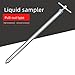 Liquid Sampler - Stainless Steel Drum Thief Tool for Precise Sample Extraction from Drums, Tanks & Rail Cars, 190-500ml Capacity, Ideal for Labs & Industrial Use