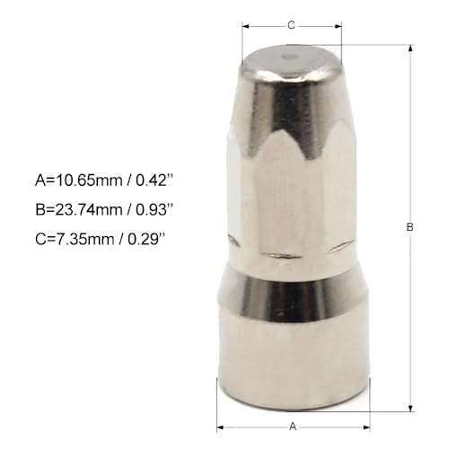 Électrodes plasma PR0117 pour éviter un arc instable sur torche S75