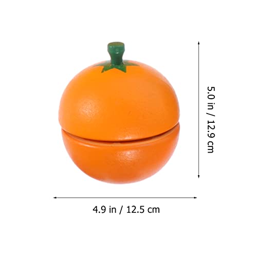 TOYANDONA 1 Satz Spielzeug Sie Obst Und Gemüse Set Kinderküche Essen Pretend Toys – Bild 3