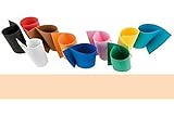 Fácil de usar Faibo 1655-30 - Bolsa de 10 láminas de Goma Eva 40x60 cm, Color Piel
