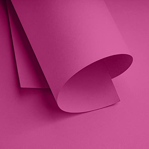 Papel Color Pop Rosa Pink Mimo - A4-180 gr - 25 unds