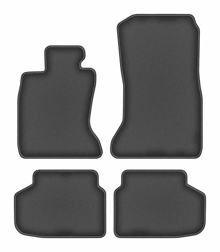 Tapis auto pour BMW 7 F01 xDrive en polyamide graphite pour stopper l'humidité et protéger le sol